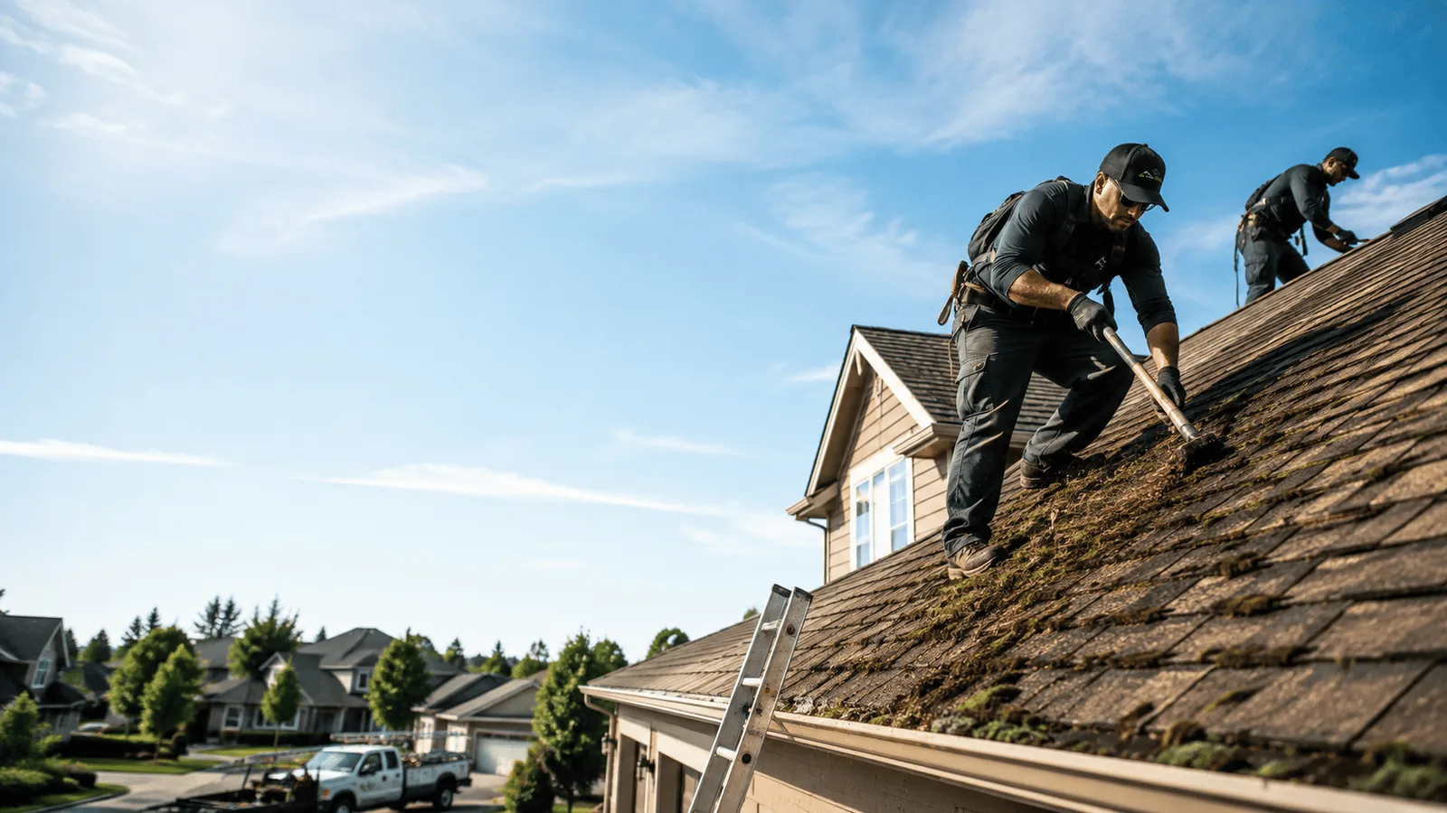 Roof Moss Removal in Nickerson, NE near me